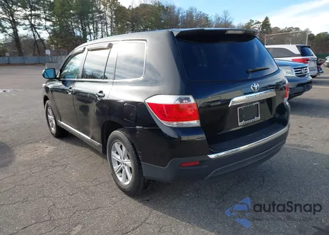 2013 Toyota Highlander из США, поврежденный, VIN 5TDZA3EH3DS044811